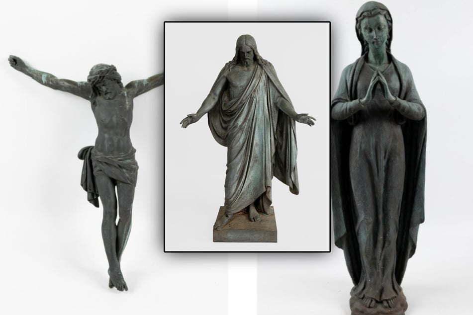 Wer hat Jesus geklaut? Polizei sucht Bronzestatuen-Diebe