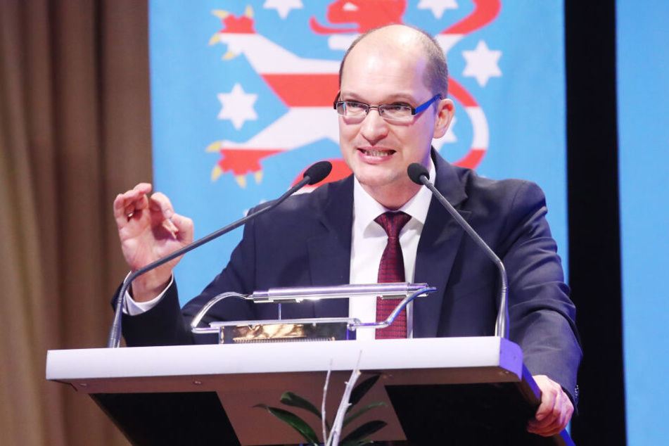 Stefan Möller ist der Landessprecher der AfD in Thüringen.