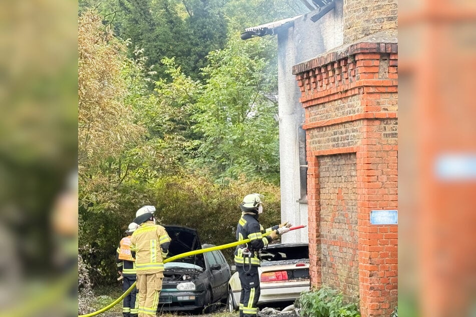 Der Brand ereignete sich am Dienstag im Hofheimer Stadtteil Lorsbach.