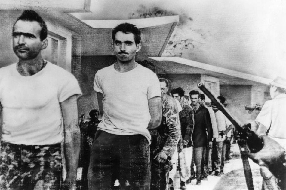 Martínez was also involved in the Bay of Pigs invasion of Cuba, which began on April 17, 1961 (archive image).