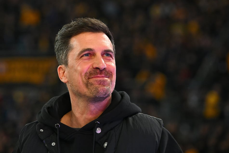 Thomas Stamm blickt zuversichtlich auf das Duell mit dem KSC.