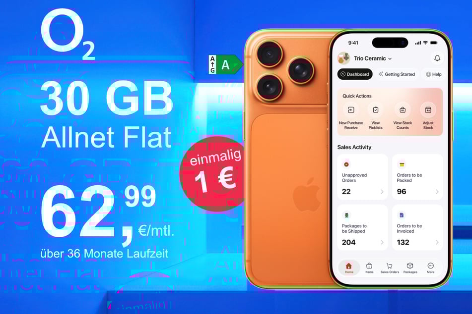Das neue iPhone 17 Pro Max inkl. 30 GB Datenvolumen für nur 1 Euro exklusiv bei o2.