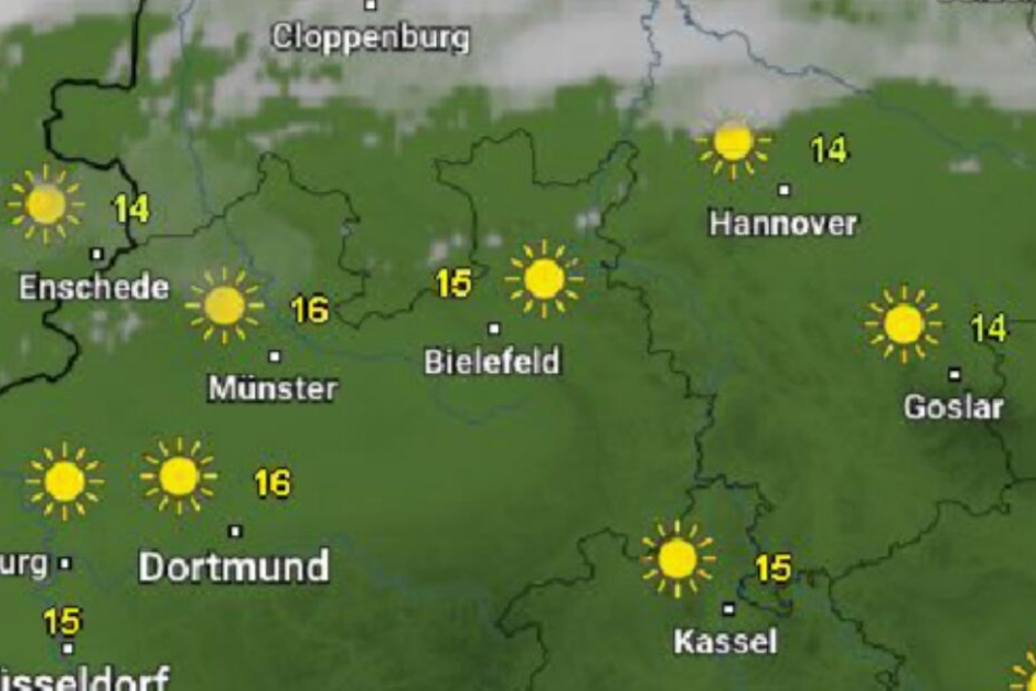 Freut Euch auf viel Sonne und Temperaturen bis zu 20 Grad in OWL.