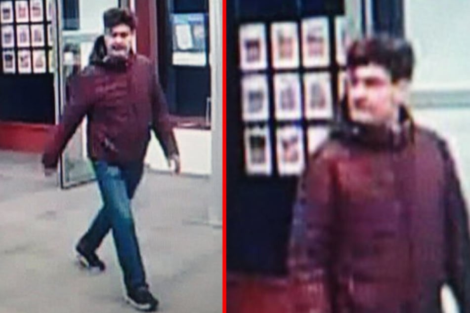 Eine Videokamera zeichnete diesen Mann in einer Bankfiliale in Herrsching auf: Wer ihn erkennt, soll sich bei der Polizei melden.