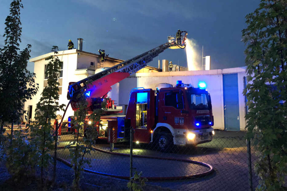 In den frühen Morgenstunden brach in der Wurstfabrik in Harsleben ein Brand aus.