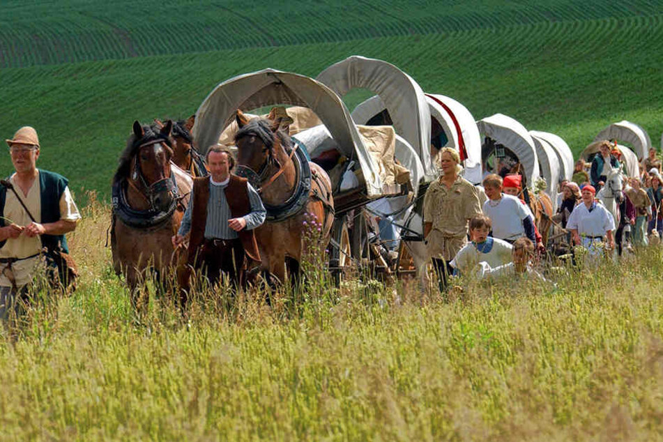 Beim Start des diesjährigen Besiedlungszuges hat es einen schweren Unfall gegeben. (Archivbild)