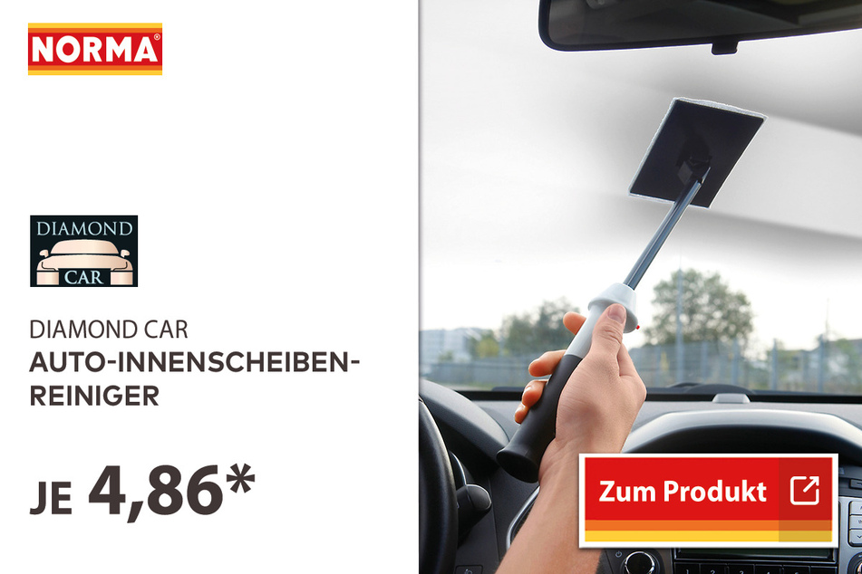 Auto-Innenscheiben-Reiniger für 4,86 Euro.