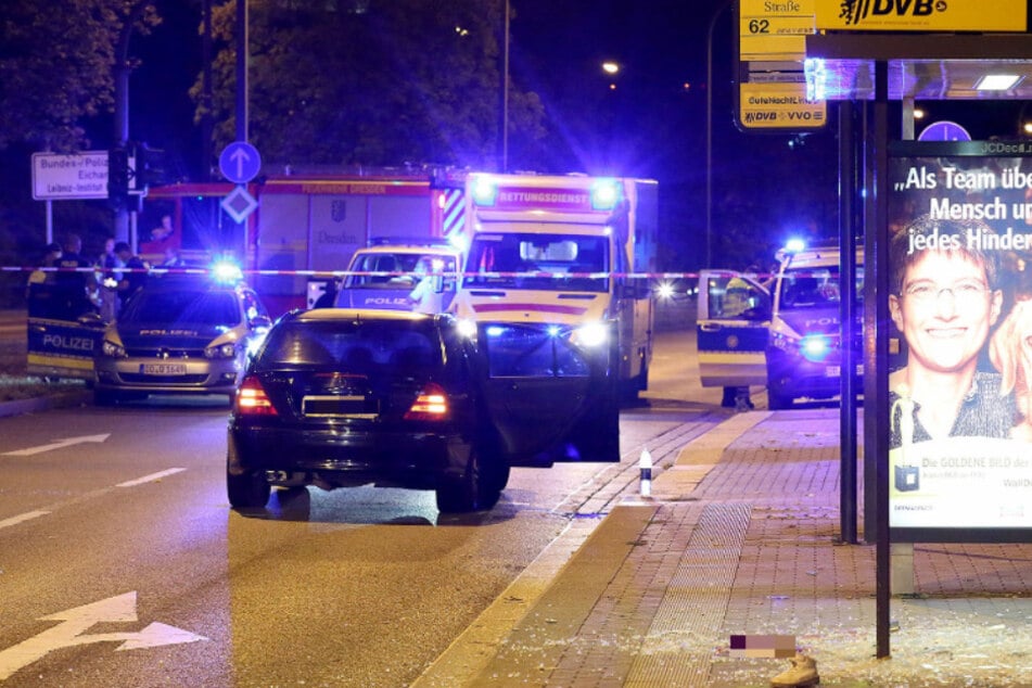Am Samstagabend kam es zu der Tragödie auf der Budapester Straße in Dresden.