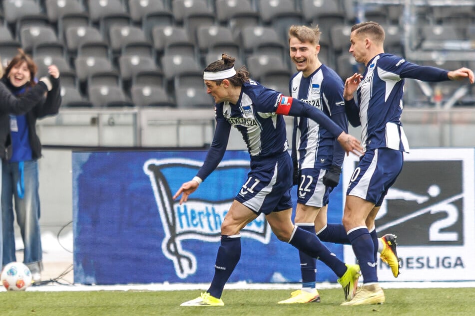 Fabian Reese besorgt die frühe Führung.