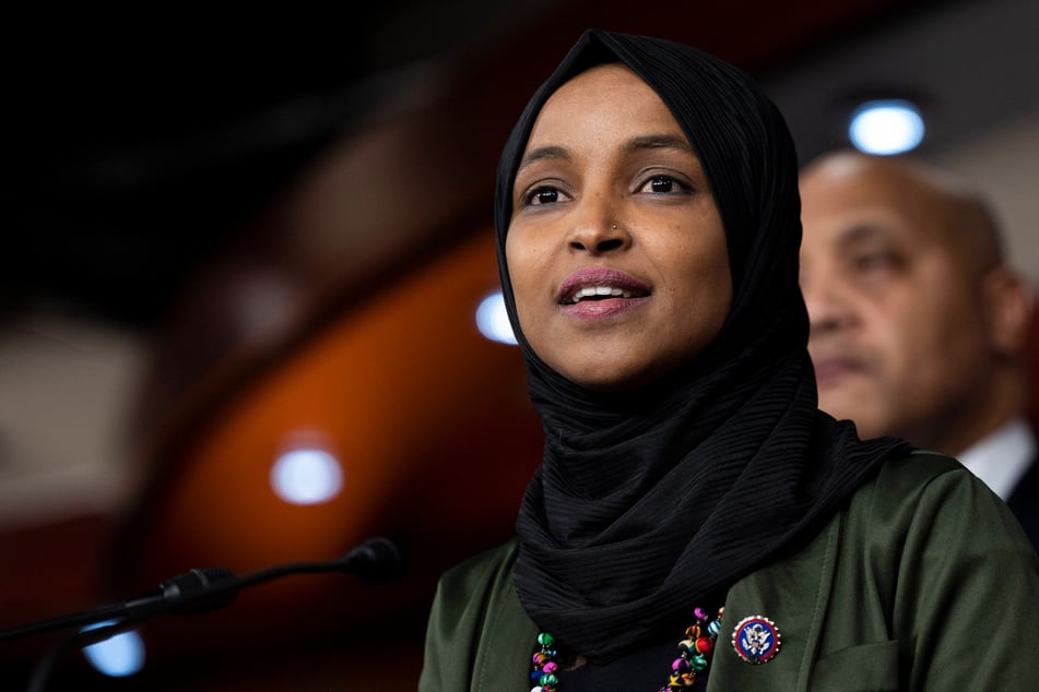 Ilhan Omar calls out "heartbreaking" discrimination against Black and brown refugees