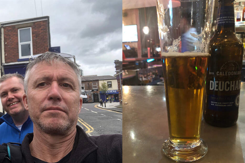 Weil der Barkeeper des Malmaison Hotels es mit der Abrechnung nicht so genau nahm, bezahlte Peter Lalor eine fünfstellige Summe für sein englisches Bier.