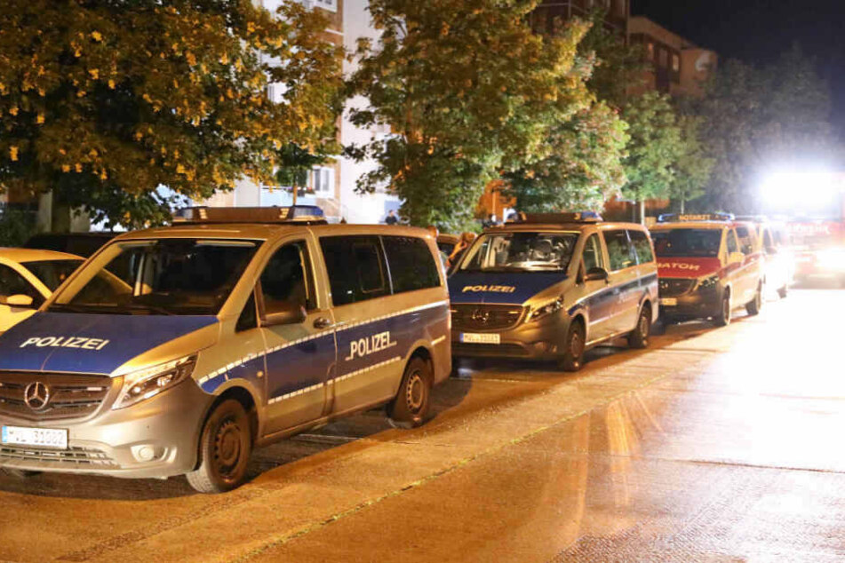 Zahlreiche Polizisten waren an dem Einsatz beteiligt.