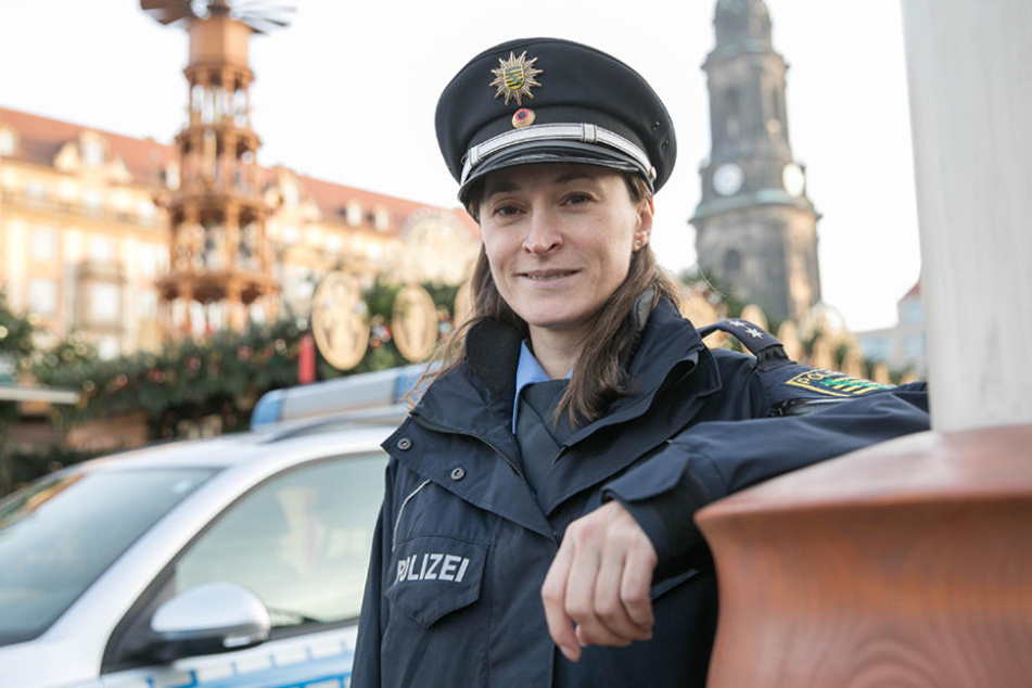 Die Polizei ist auf eine abstrakte Gefährdung eingestellt: Sie sichert den
Striezelmarkt mit bis zu zehn Beamten ab.