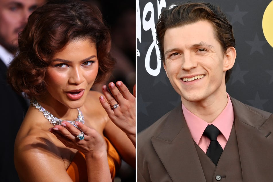 After Zendaya (l.) flaunted a new diamond ring at the Golden Globes, insiders have confirmed that she is now engaged to Tom Holland.