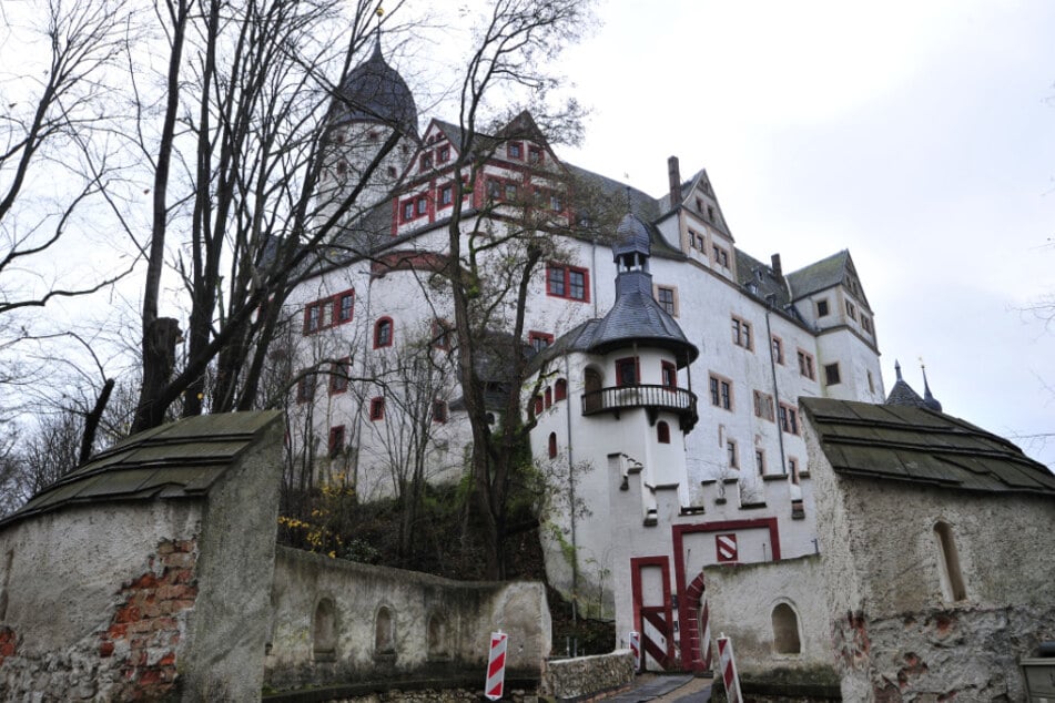 Auf Schloss Rochsburg wird bereits das Jahresende gefeiert.