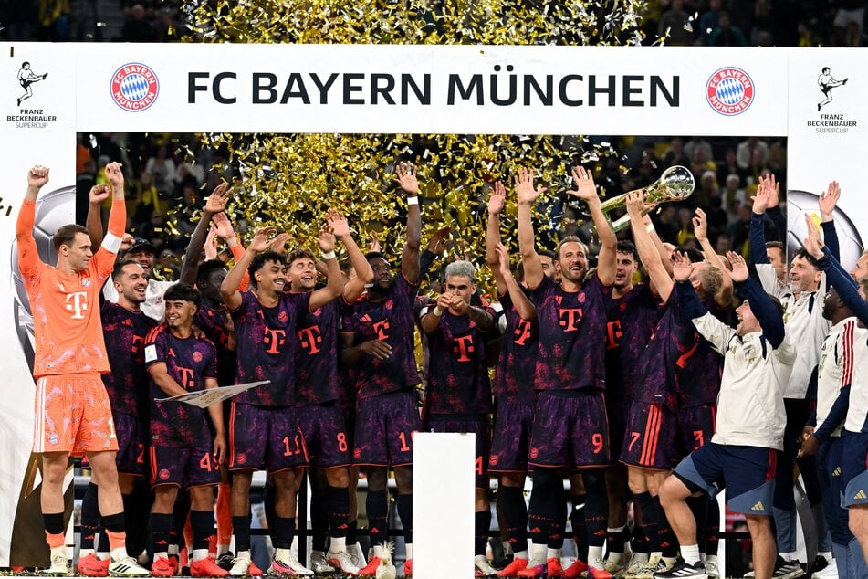 Jubel! Der FC Bayern München krönt sich erneut zum Supercup-Sieger.