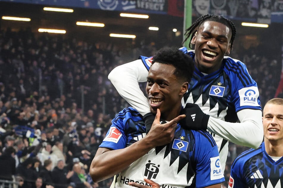 Fábio Baldé (20, oben) könnte den HSV im Sommer verlassen.