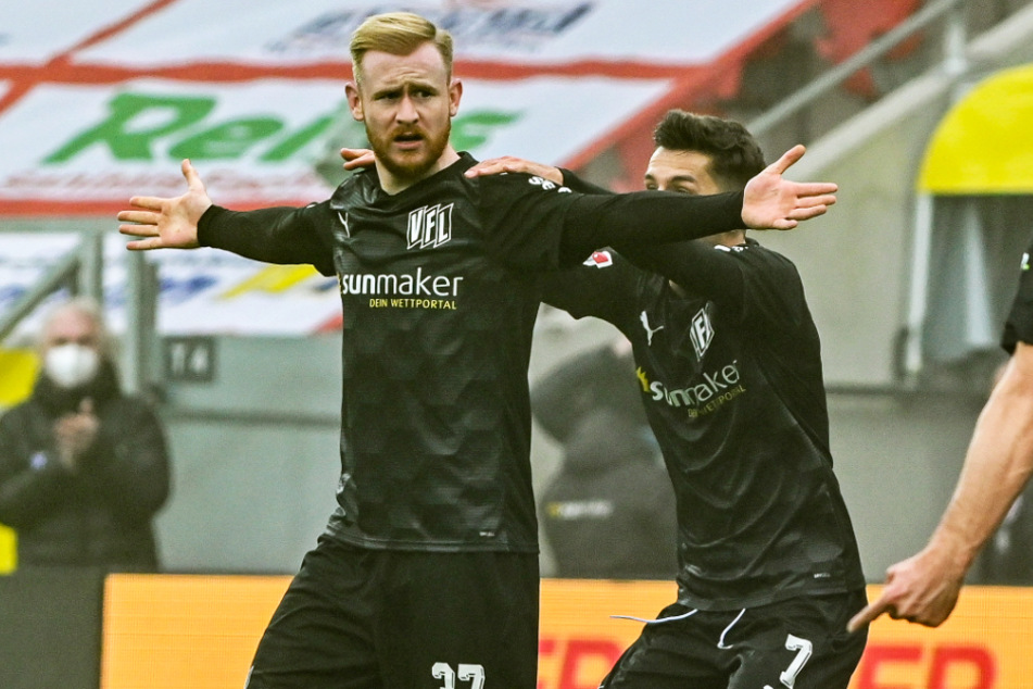 Sebastian Kerk sicherte dem VfL Osnabrück mit seinem Dreierpack einen wichtigen 4:2-Auswärtssieg beim SSV Jahn Regensburg.