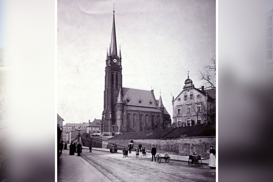 Die Nikolaikirche wurde im März 1945 zerstört.