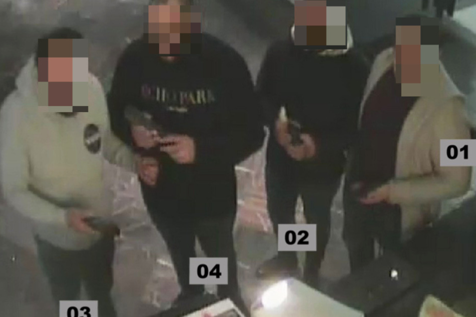 Diese vier Männer sollen den Juwelenraub vorbereitet haben.