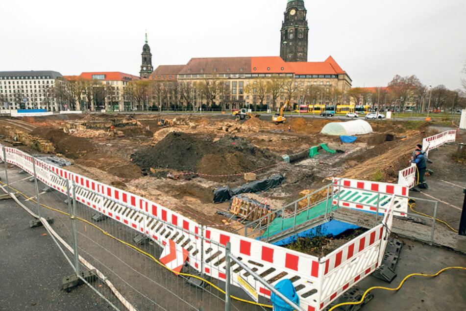 Auf dem Ferdinandplatz baut die KID für die Stadt das neue Verwaltungszentrum.