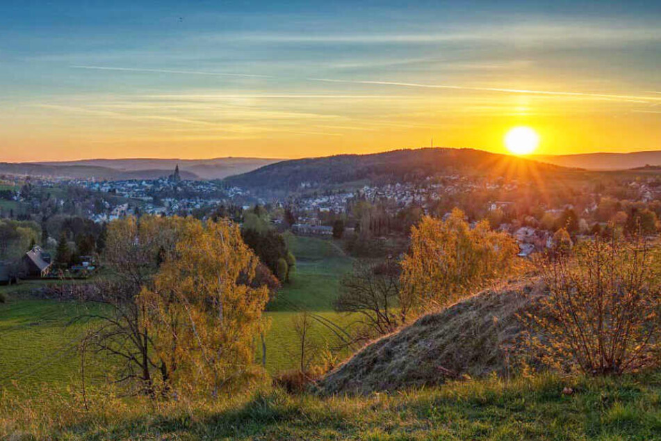Natur pur im Erzgebirge.