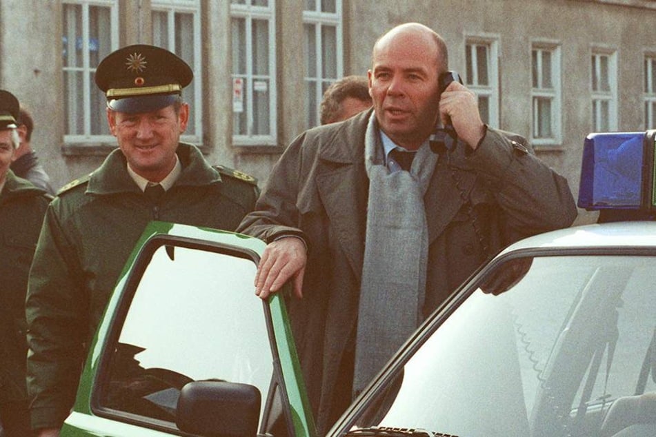 Eggert im November 1991 als frischgebackener Innenminister.