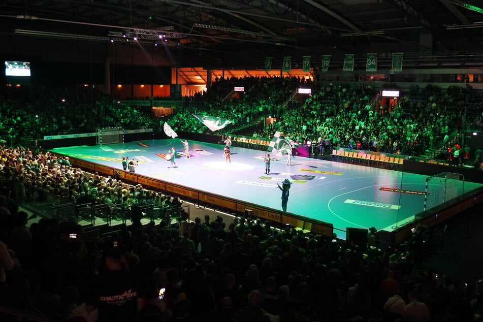 Durch den Aufbau einer Extra-Tribüne knackten die Leipziger am Samstag mit 6828 Zuschauern den bisherigen Saison-Besucherrekord.