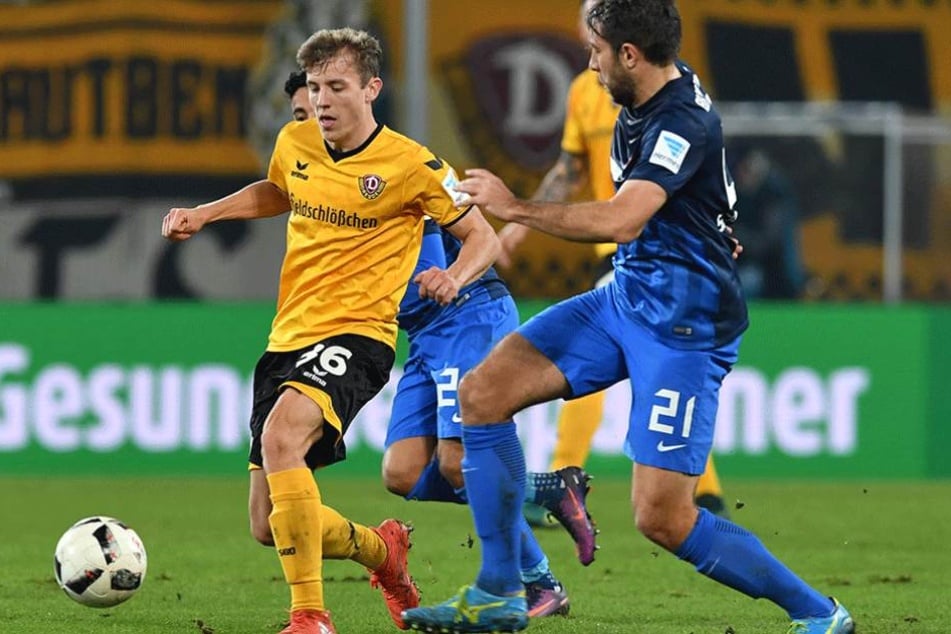 Senkrechtstarter der Saison: Niklas Hauptmann (li.)