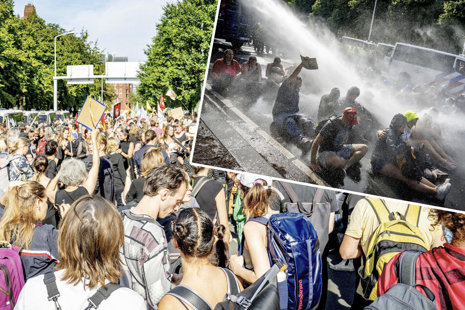Verbotene Klima-Blockade: Polizei nimmt 650 Menschen fest!