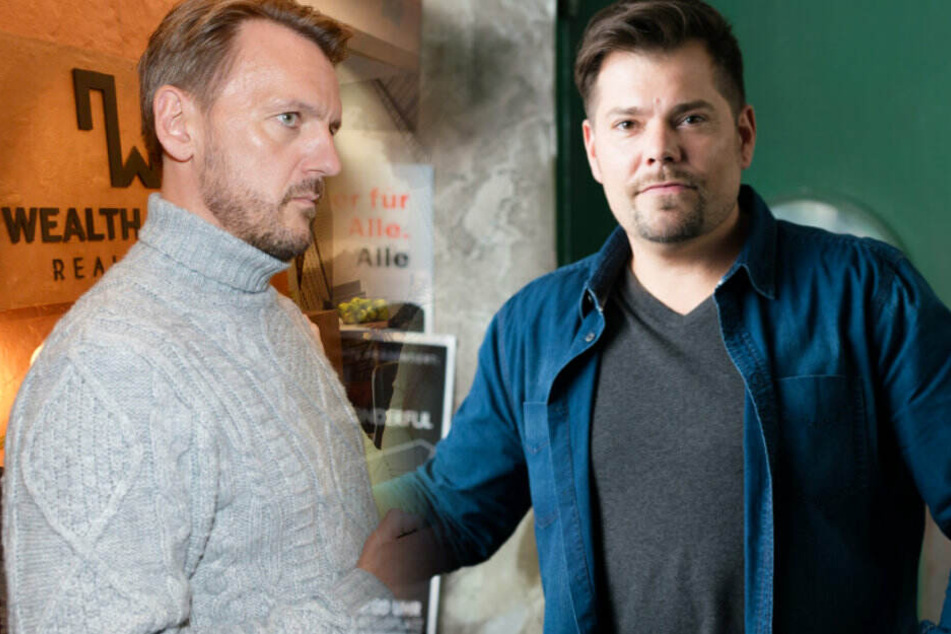 Robert Klee hat von dem Kuss mit Leon Moreno (r) erfahren. (Bildmontage)