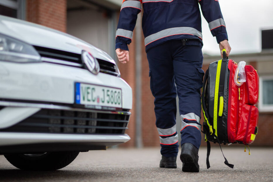 Ein solcher Notfallrucksack wurde in Langenfeld aus einem RTW gestohlen (Symbolbild).