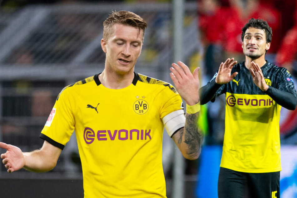Marco Reus und Mats Hummels fallen beim BVB kurzfristig aus.