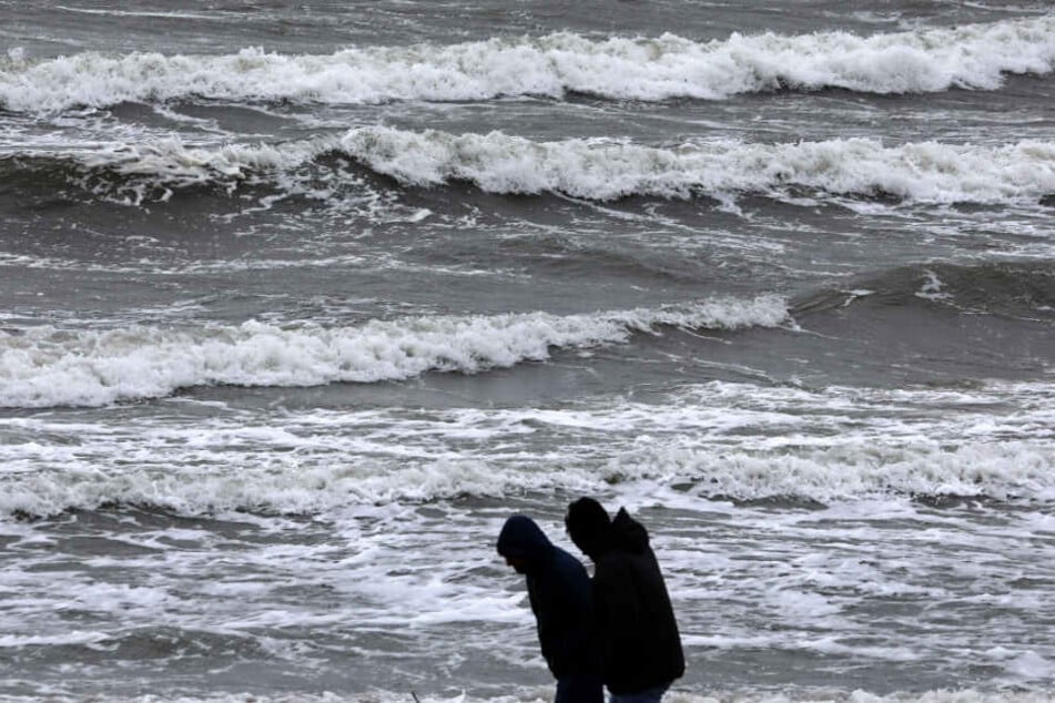 An der Nordsee wird es ungemütlich.