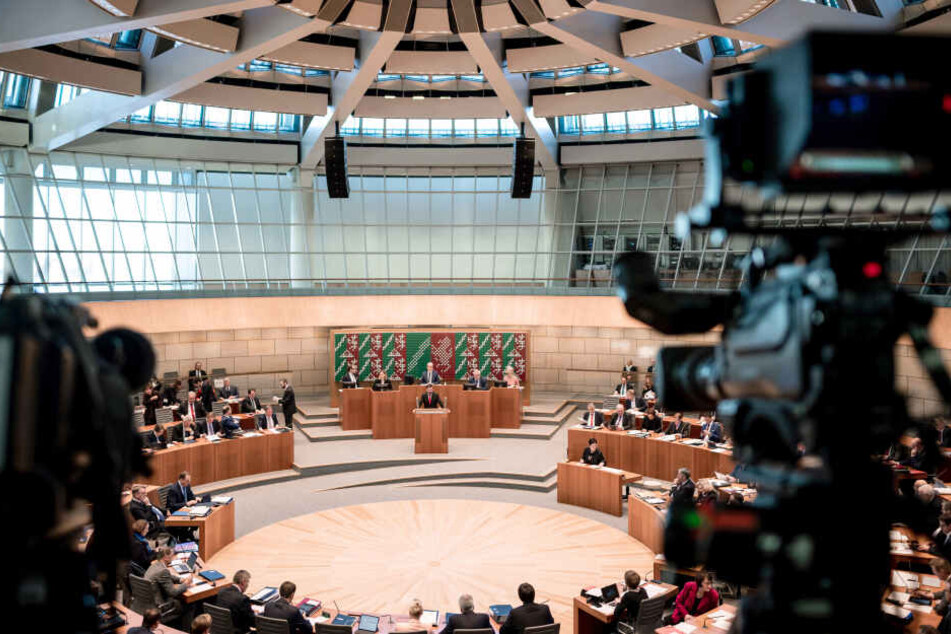 Der Landtag in Düsseldorf.