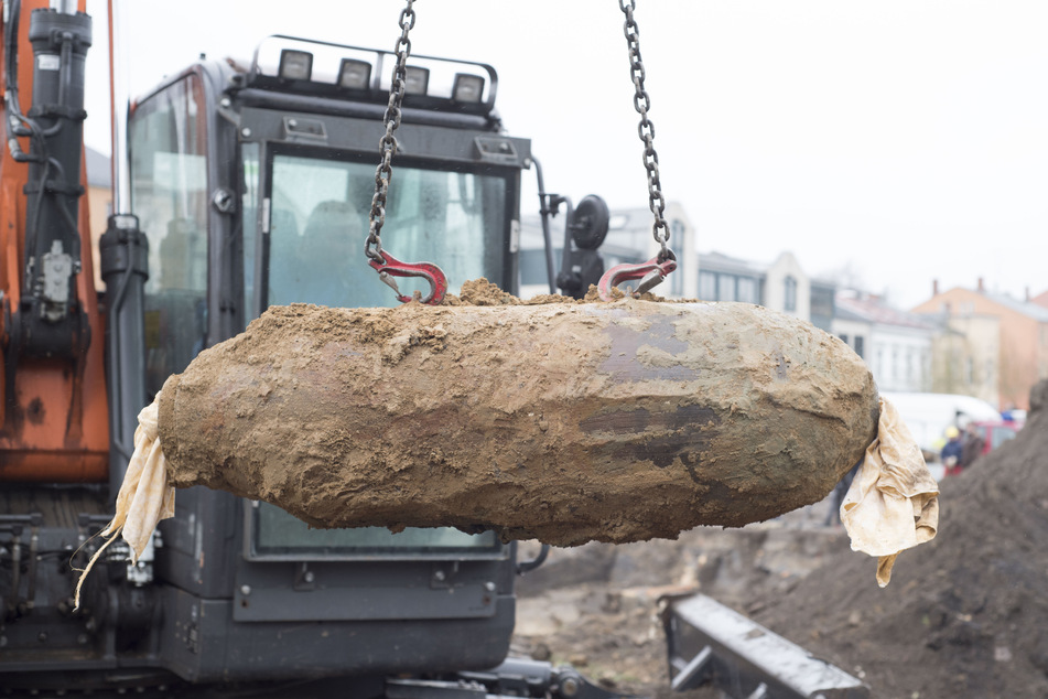 Die rund 500 Kilogramm schwere Fliegerbombe soll am Freitagmorgen evakuiert werden (Symbolbild).