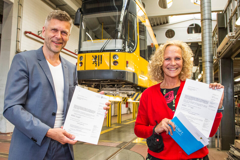 Millionen Euro für die DVB: Neues Zuhause für Dresdens Straßenbahnen