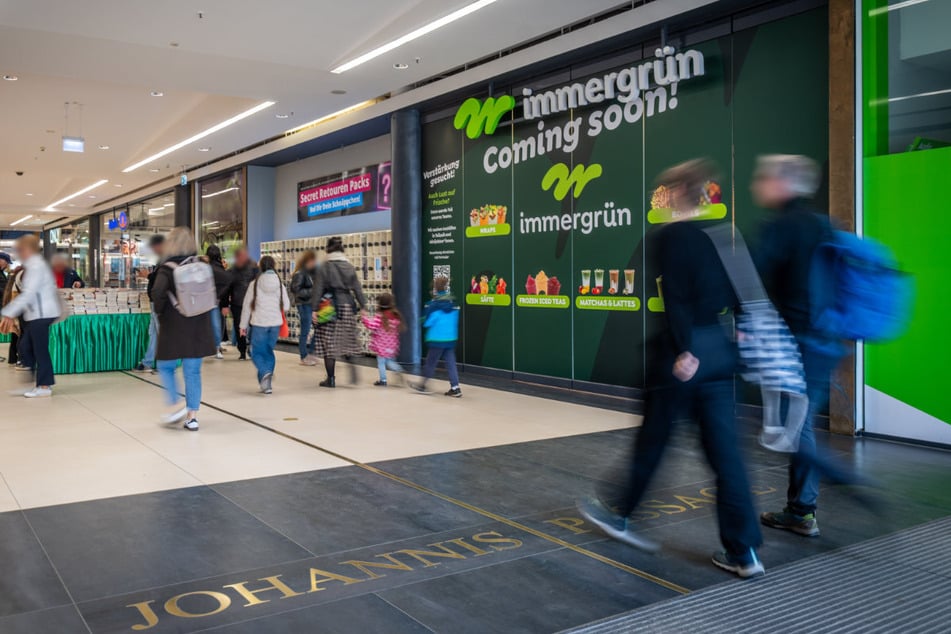 Eine "immergrün"-Filiale wird am kommenden Mittwoch in der Galerie Roter Turm - in der ehemaligen Yves-Rocher-Filiale - eröffnet.