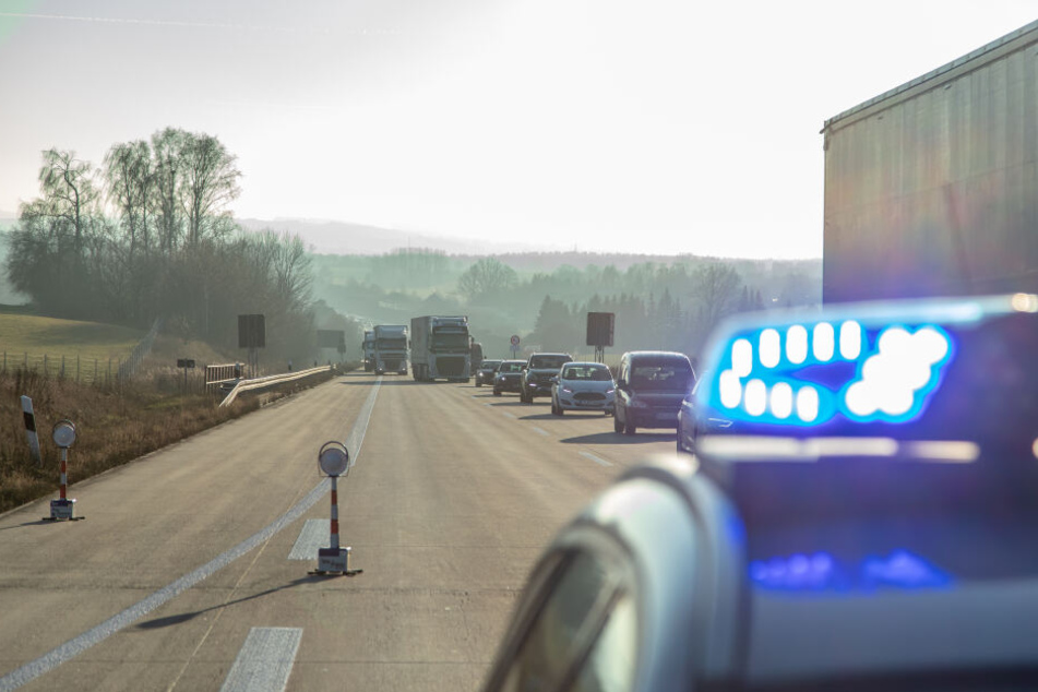 Nach mehreren Unfällen gab es kilometerlange Staus auf der A72.
