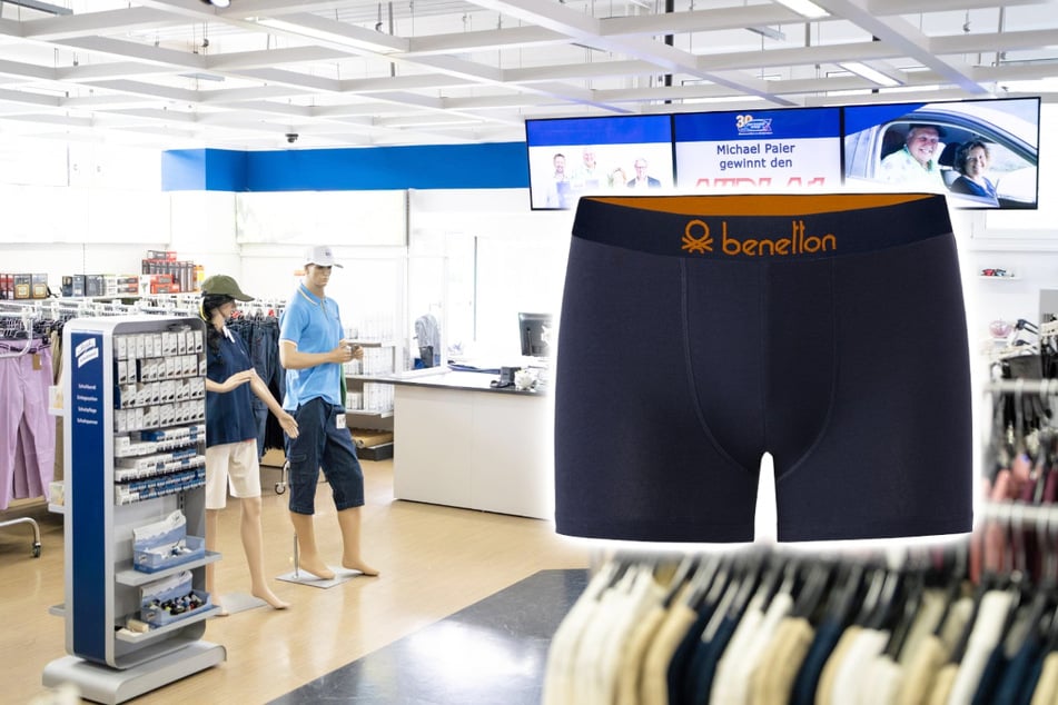 Boxershorts von Benetton kosten in diesem Onlineshop nur 2,10 Euro
