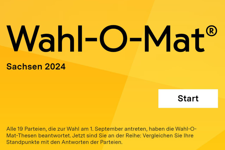 Der Wahl-O-Mat ist unter wahl-o-mat.de/sachsen2024 oder in der Wahl-O-Mat-App zugänglich.