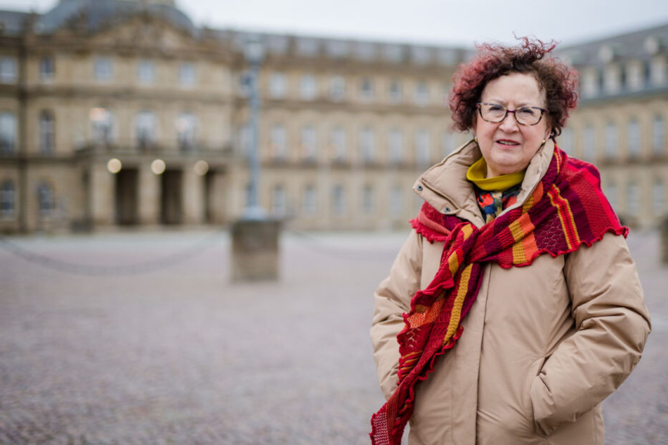 Die Ehefrau des Ministerpräsidenten Gerlinde Kretschmann.