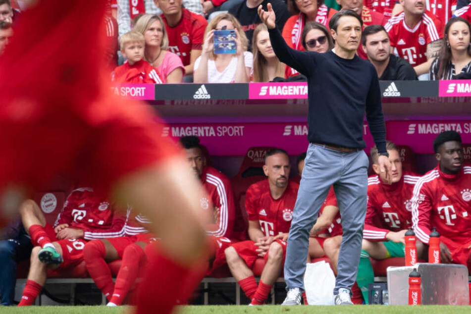 Niko Kovac und der FC Bayern München lagen zur Halbzeit zweifelsohne auf Kurs.