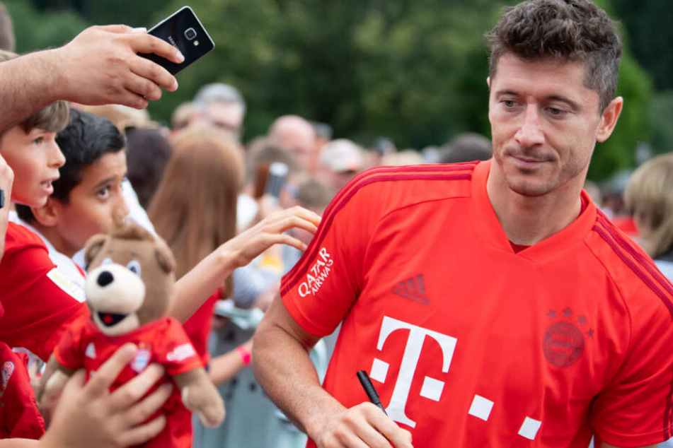 Robert Lewandowski will mit dem FC Bayern möglichst viele Titel gewinnen.