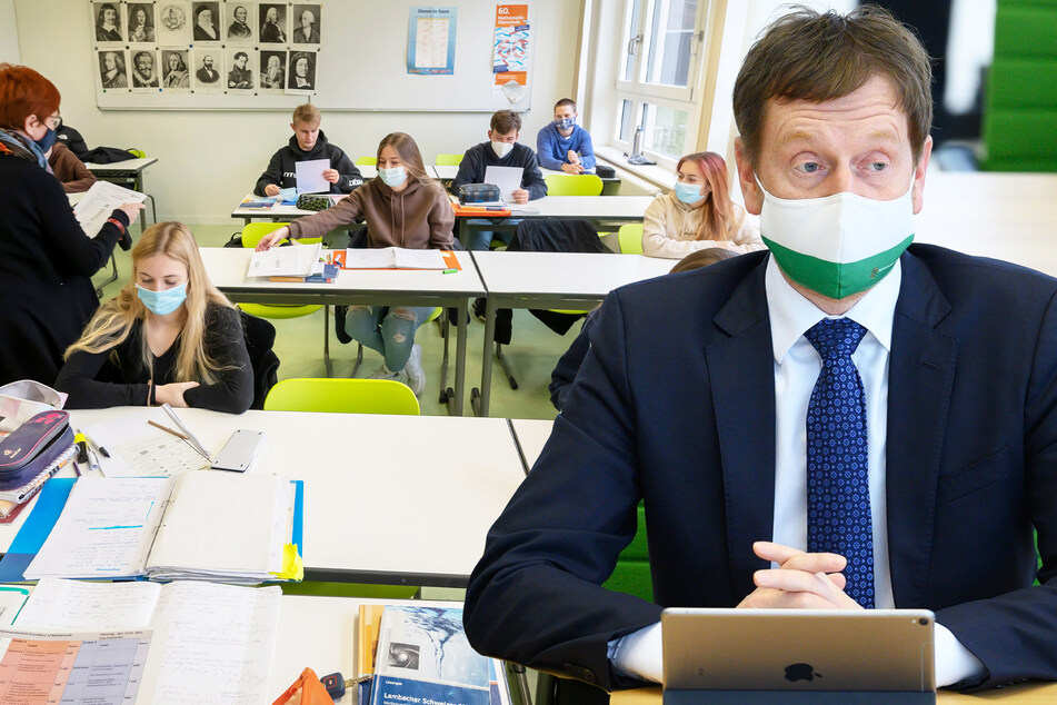 "Situation muss ein Ende haben": MP Kretschmer diskutiert mit Bürgern über Corona