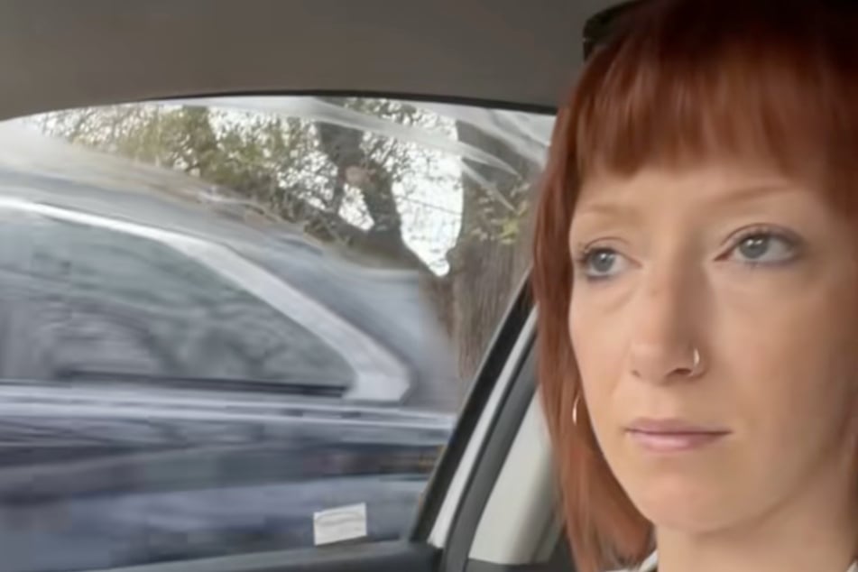 Lauryn Galloway (33) zeigt sich in dem Clip sprachlos.