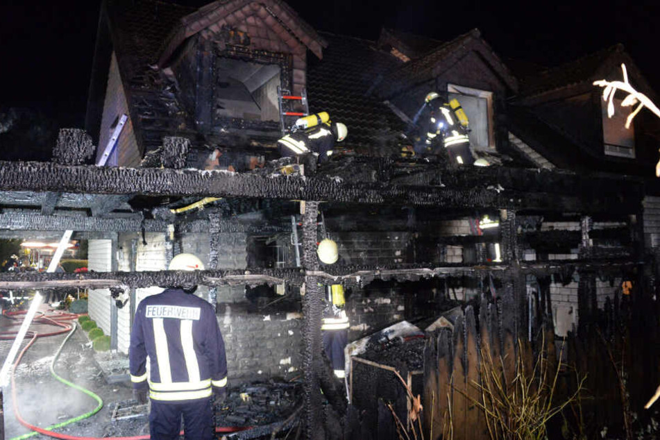 Nach einer Stunde war das Feuer gelöscht.