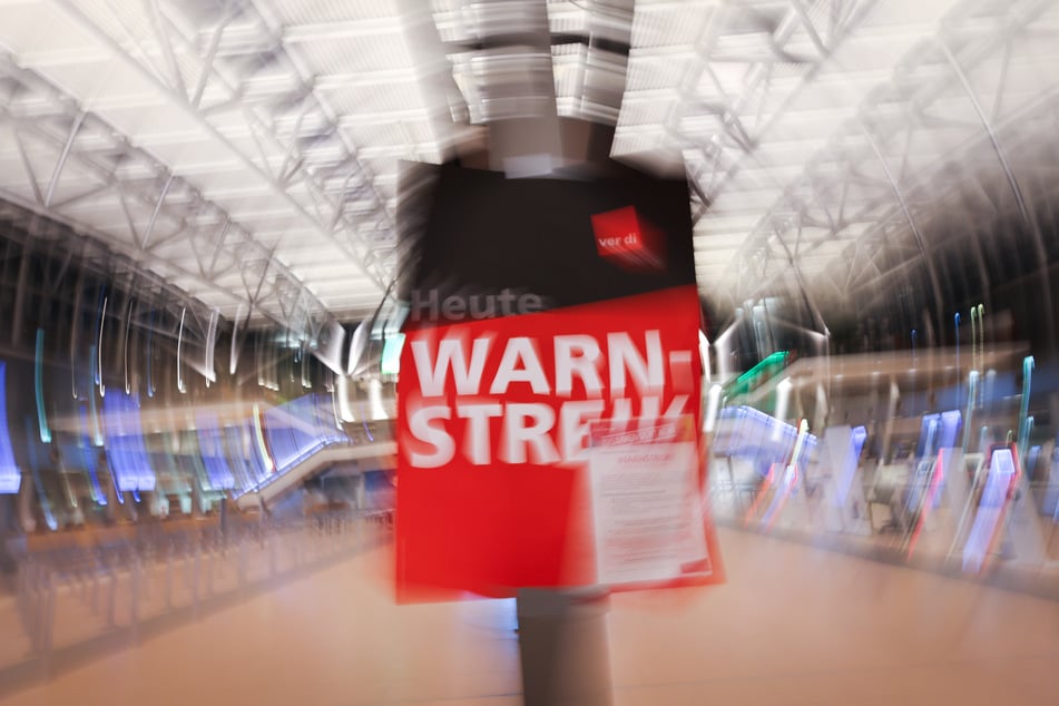 ver.di hat am Dienstag 180 Beschäftigte am Hamburger Flughafen zum 24-stündigen Warnstreik aufgerufen.