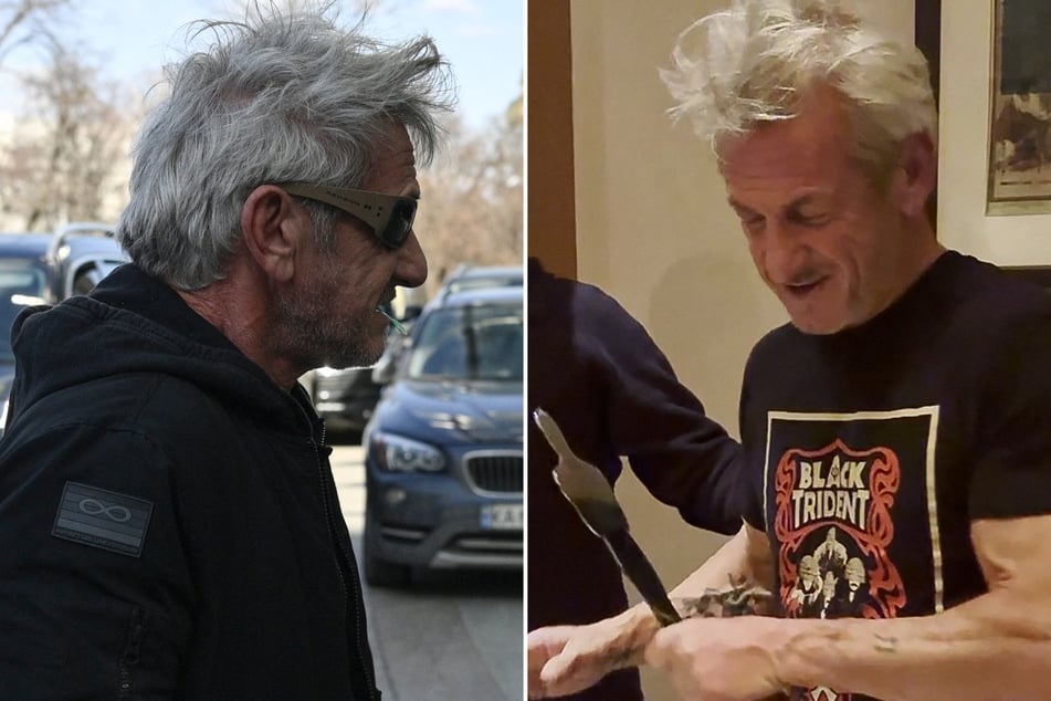 Sean Penn received a special symbolic Oscar statue after he skipped Sunday's ceremony to pay a visit to Ukraine.