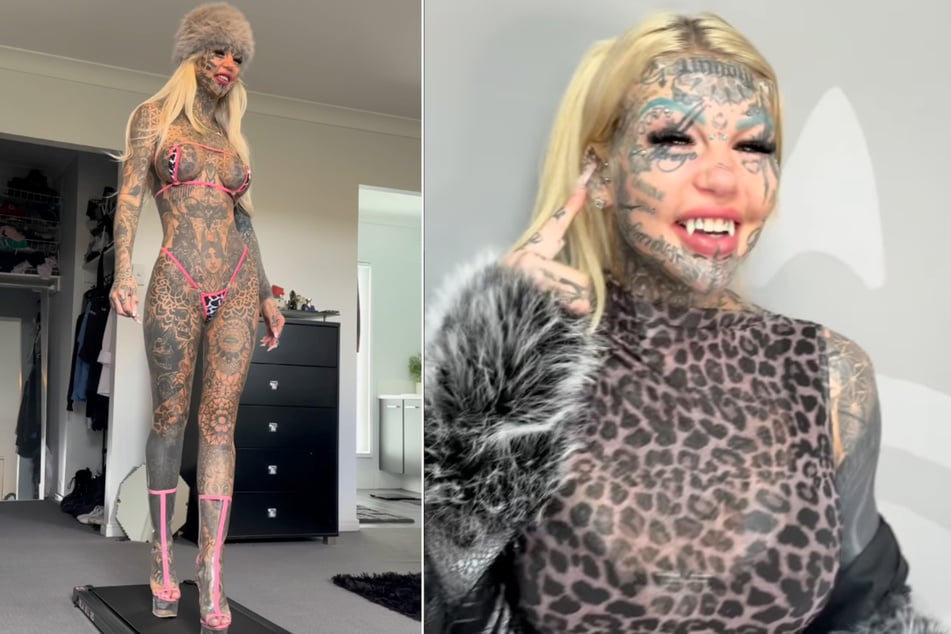 Amber Lukes Körper ist fast vollständig von Tattoos bedeckt. Nun sollen zwei neue Besonderheiten ihr Äußeres zieren.